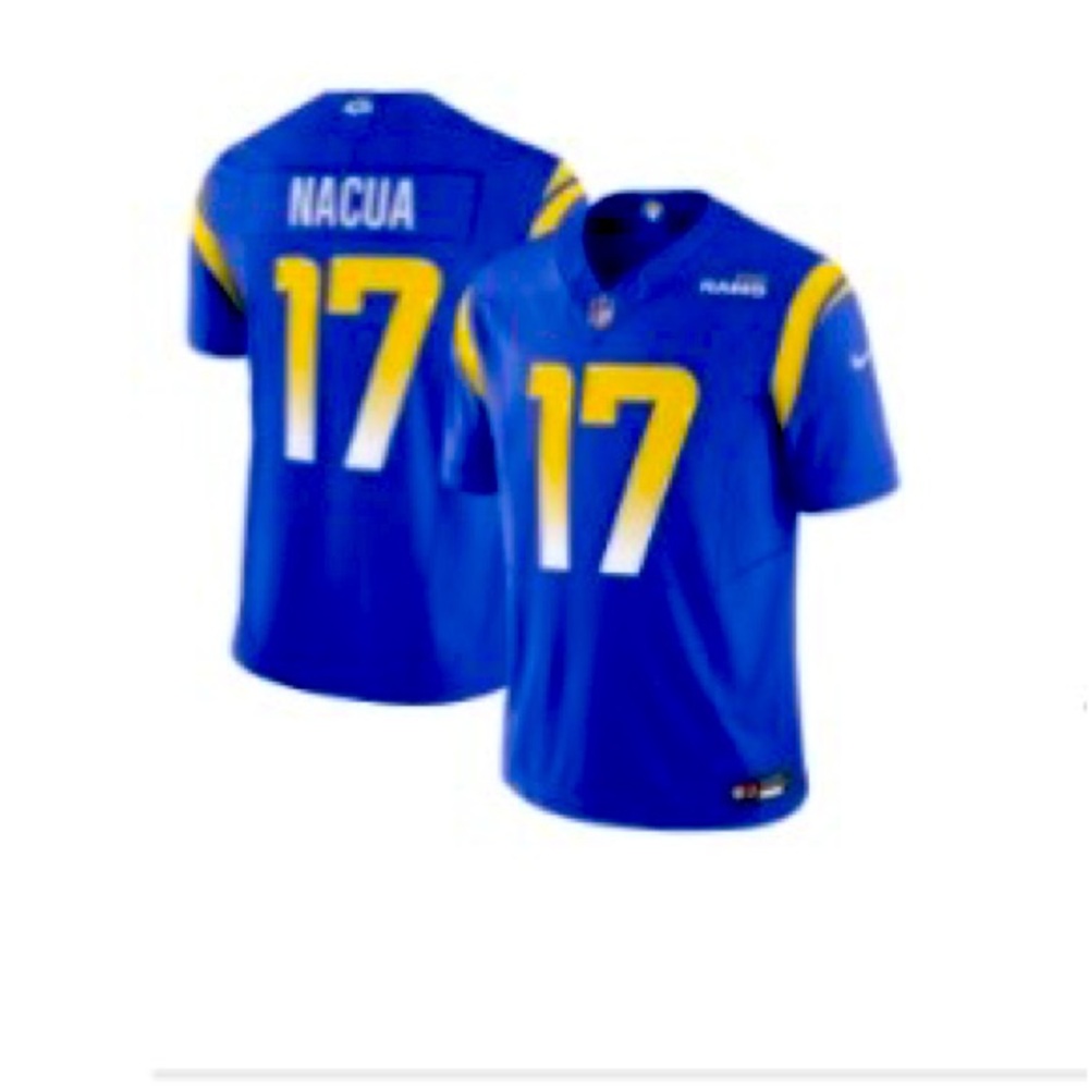 Puka Nacua L.A. Rams Nike Vapor F.U.S.E. Limited Jersey - Royal